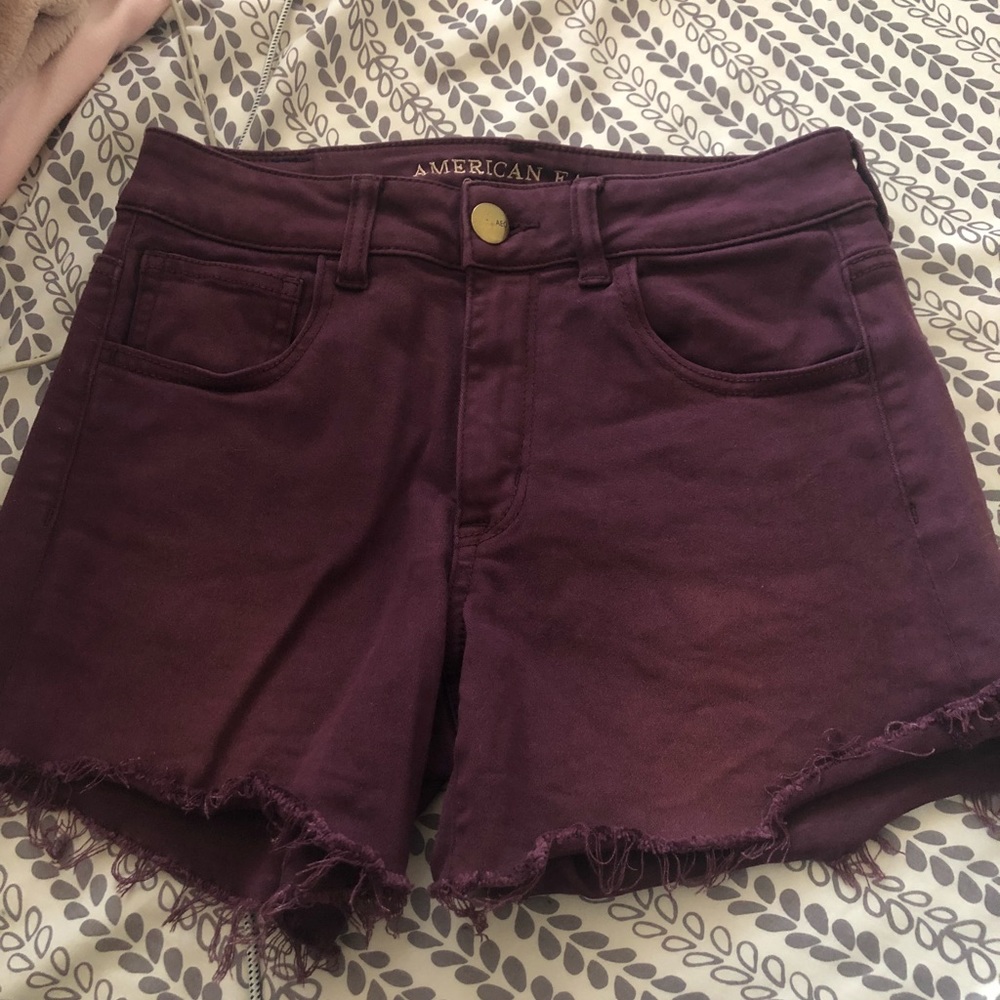 American eagle high waisted shorts